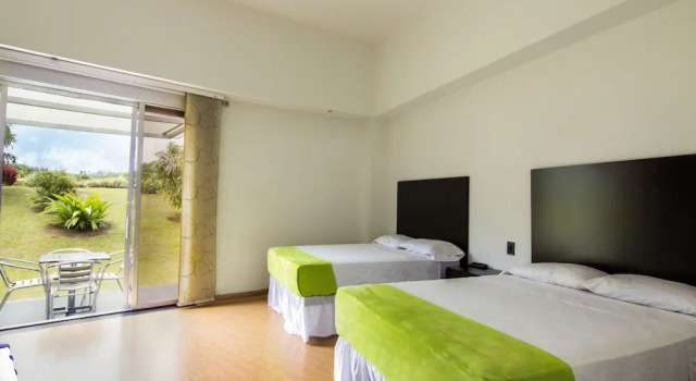 Четырёхместный номер Standard Santo Bambu Hotel Campestre