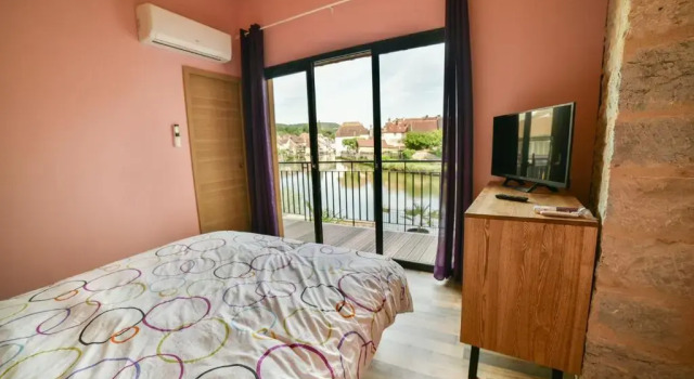 Люкс LES TANNERIES Meilleures vue sur la rivière Chambres climatisées
