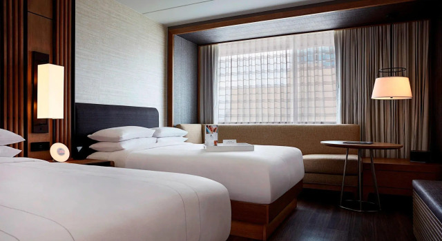 Четырёхместный номер Standard Charlotte Marriott City Center
