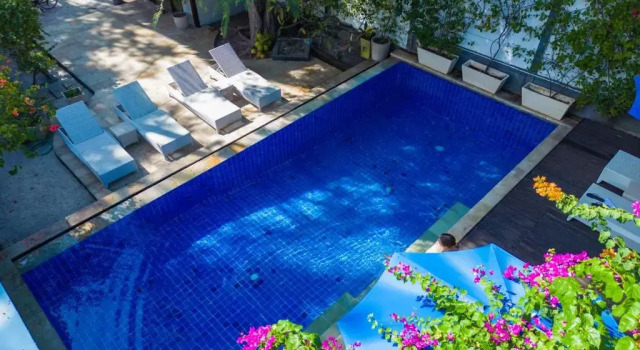 Номер Standard с видом на бассейн Bale Sampan Boutique Bungalows