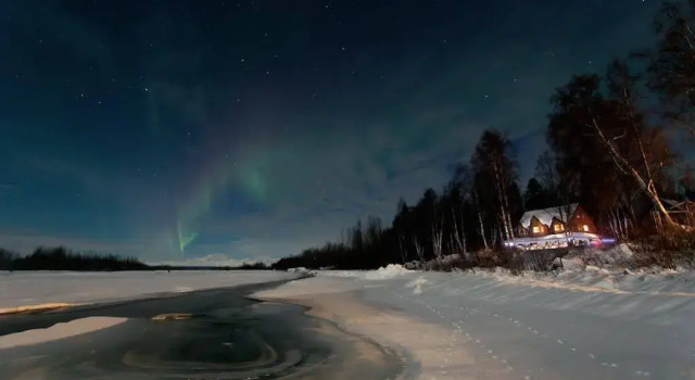 Susitna River Lodging, Backwoods Cabins, Buchen Sie Ferienwohnung Apartments in Talkeetna, Ferienwohnung