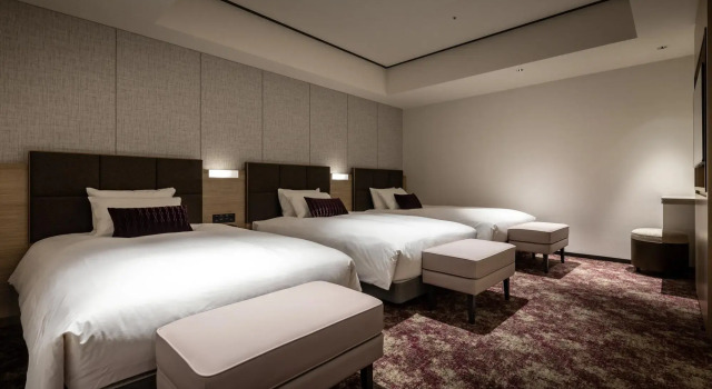 Трёхместный номер Deluxe Solaria Nishitetsu Hotel Sapporo