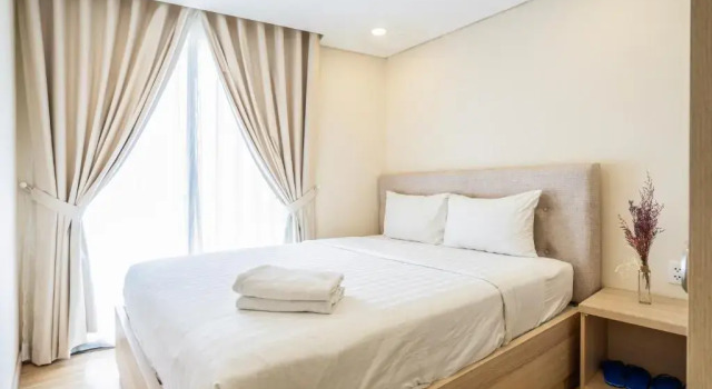 Апартаменты Deluxe с балконом Express by M Village Nguyễn Bỉnh Khiêm, a brand of Modern Village Lifestyle
