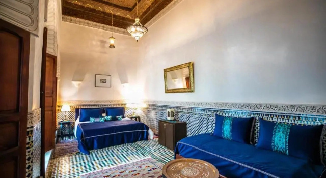 Семейный люкс с балконом Riad Arabella