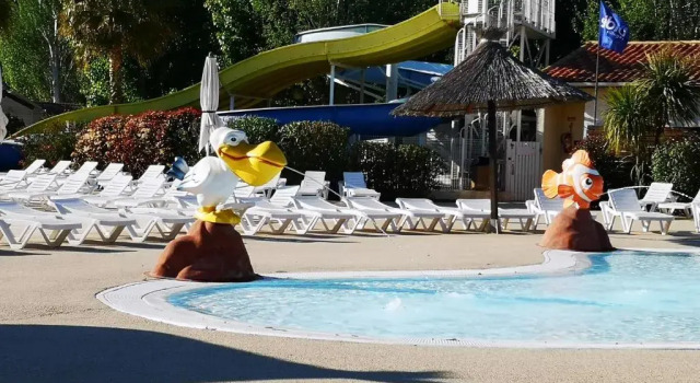 Meublé de tourisme 6/8 pers bord de mer sur camping 4*, Book Campingplads Hoteller i Vias Plage med pool, Swimmingpool