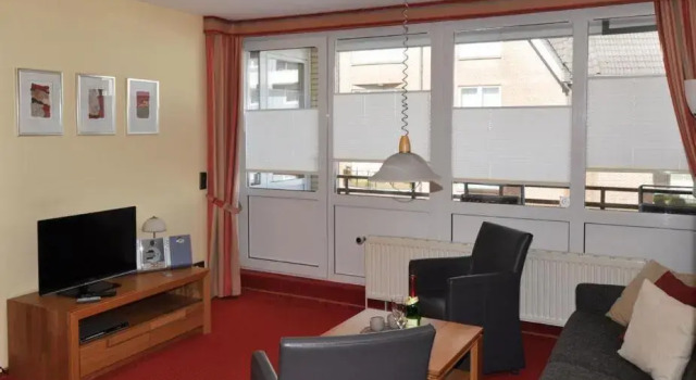 Апартаменты Ferienwohnung-48-mit-Meerblick-Residenz-Meeresbrandung-Duhnen