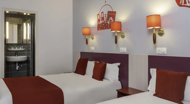 Трёхместный номер Economy Grand Hôtel De Turin
