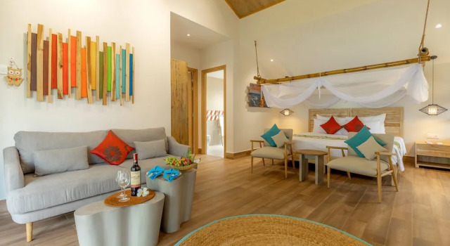 Двухместное бунгало с видом на море Pax Ana Doc Let Resort & Spa