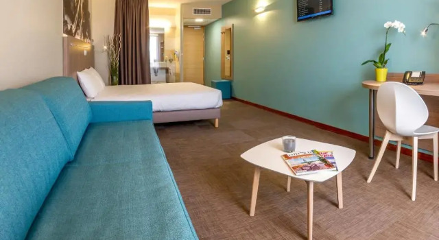 Семейный полулюкс The Originals City, Hôtel Ecoparc, Montpellier Est