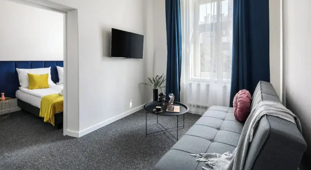 Апартаменты Comfort c 1 комнатой с видом на сад GA Apartments