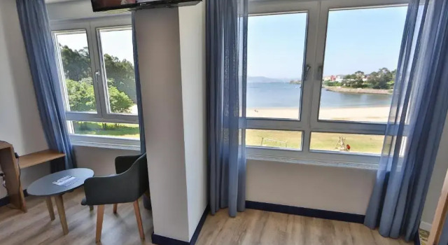 Двухместный номер Standard с видом на море Apartamentos Playa de Camariñas