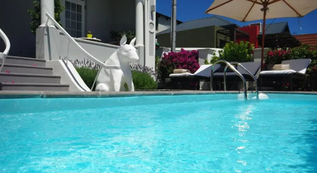 Двухместный номер Deluxe с видом на сад DysArt Boutique Hotel