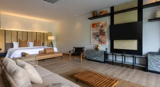 Люкс с видом на бассейн Kachong Hills Tented Resort Trang