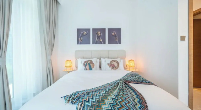 Апартаменты Sleek and Stylish 1BR Fully Furnished Apt