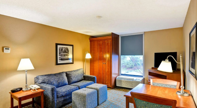 Двухместный люкс Hampton Inn Hendersonville