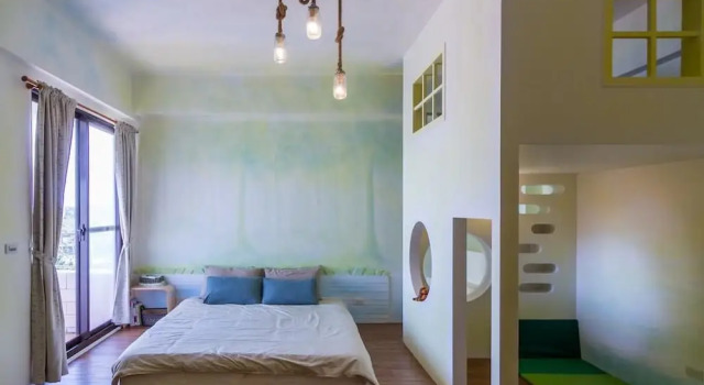 Standard quadruple chambre Vue sur cour Cest Mignon