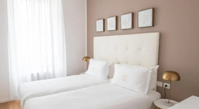Апартаменты Пентхаус с красивым видом из окна Grand Hotel Duchi dAosta Apartments