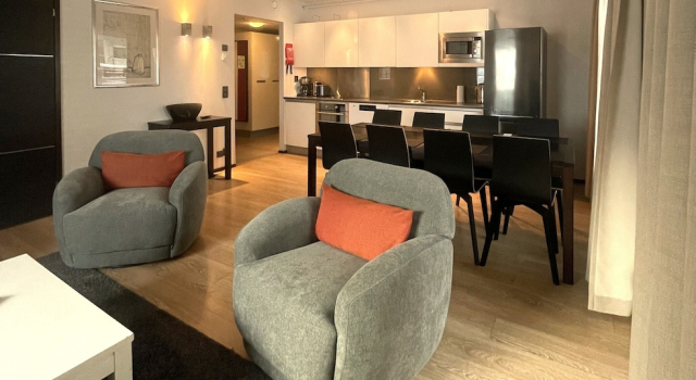 Апартаменты с 3 комнатами с балконом и с видом на горы Levi Suites Levi Gold