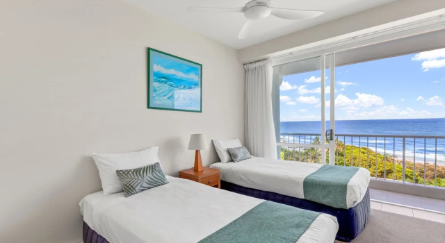 Номер Standard Пентхаус с 2 комнатами с балконом и с видом на океан La Mer Sunshine Beachfront