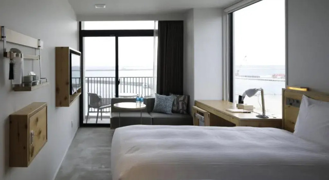 Camera doppia Corner con vista mare Hotel Locus