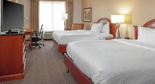 Четырёхместный номер Premium Hilton Garden Inn Charlotte North