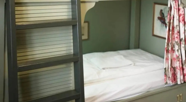 Кровать в общем номере Hostel Galia