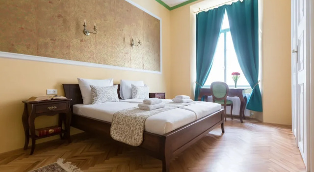 Двухместный номер The Knight’s Barbo Palace Apartments and Rooms