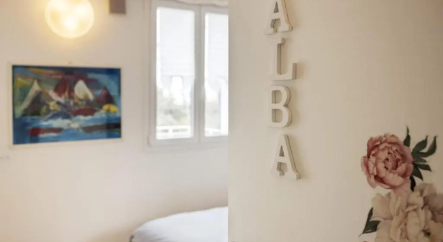 Двухместный номер Deluxe с балконом и с видом на море B&B Cá Bianca Ventisette Riccione
