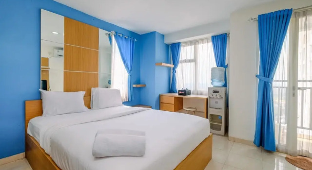 Modern Look Studio Apartment At Margonda Residence 3, Rezervasyon Daire Depok West Java