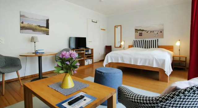 Kaiservillen Heringsdorf - 1-Raum-Appartement mit Balkon D113, Book Hotel Heringsdorf Usedom