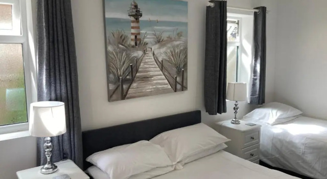 Standard huone The Waves Bar Cafe B and B Hotel