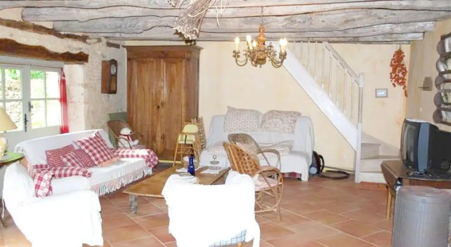 House With one Bedroom in Sainte-alvère, With Private Pool, Furnished, Rezervasyon Tatil Evi Val de Louyre et Caudeau Fransa