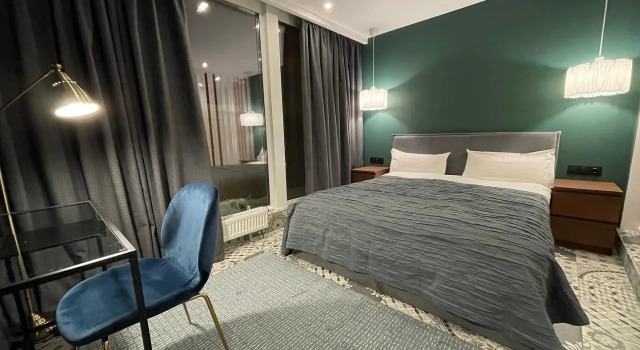 Atmosphere and Comfort on Dmitrovskoye highway, Rezerwuj Apartament Hotele w SAO Area z basenem, Basen