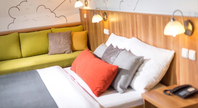 Трёхместный номер Standard Wellness Hotel Grand