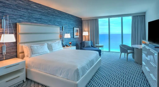 Двухместный номер oceanfront Hotel Maren Fort Lauderdale Beach, Curio Collection By Hilton