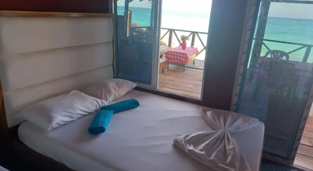Люкс Deluxe с видом на море Cabañas Palos Locos