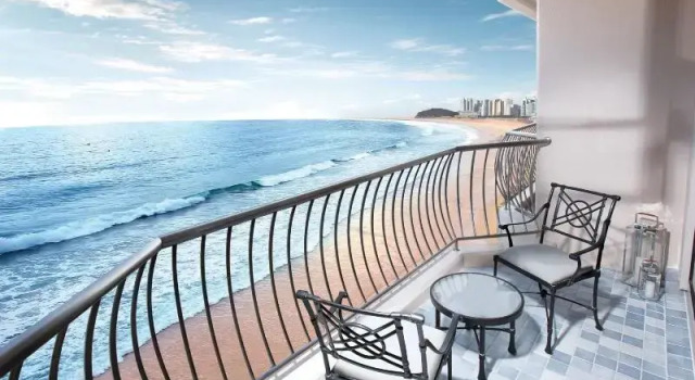 Двухместный номер Deluxe с балконом Paradise Hotel Busan
