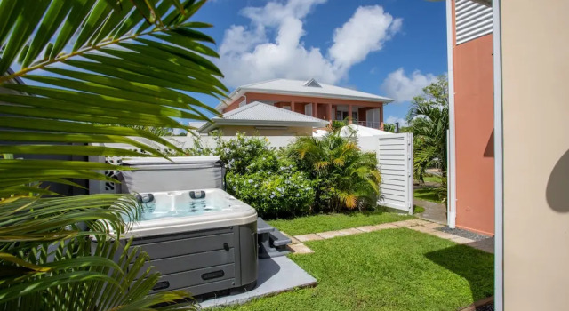 Двухместный люкс Executive с балконом и с видом на бассейн Hôtel Guadeloupe Palm Suites