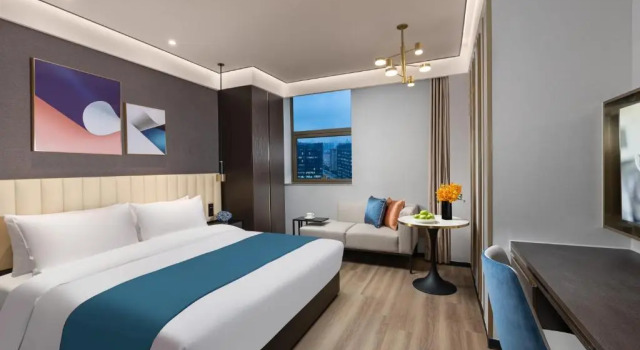 Номер Deluxe Citadines Lujiazui Shanghai Hotel