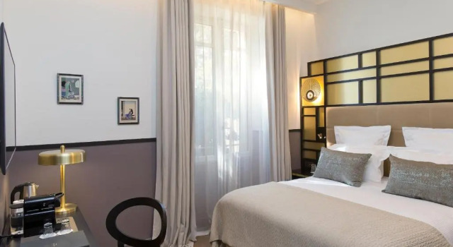 Двухместный номер Standard Hôtel Les Roches Blanches Cassis