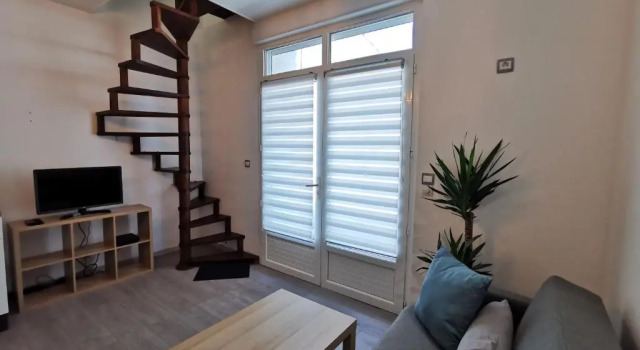 Апартаменты c 1 комнатой Charmant appartement dans centre Meschers/Gironde