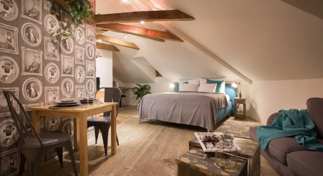 Suite doble Old Town Boho Chic Attic