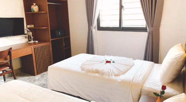 Двухместный номер Deluxe с видом на город Hanoi La Cascada House & Travel