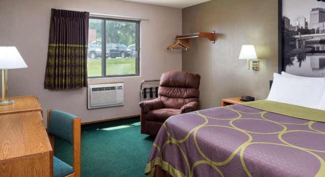 Двухместный номер Standard Super 8 by Wyndham Omaha NE