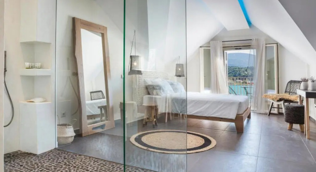 Люкс с видом на море Argostoli Marina Suites