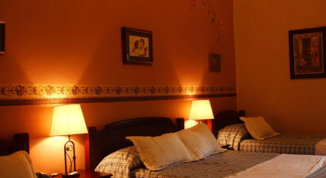Трёхместный семейный номер Standard c 1 комнатой с балконом Hotel Posada del Angel