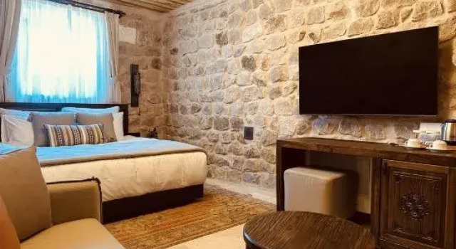Трёхместный люкс Deluxe с видом на внутренний двор Cybele in Cappadocia