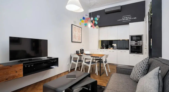 Apartament 2 sypialnie i balkonem MOOo Downtown
