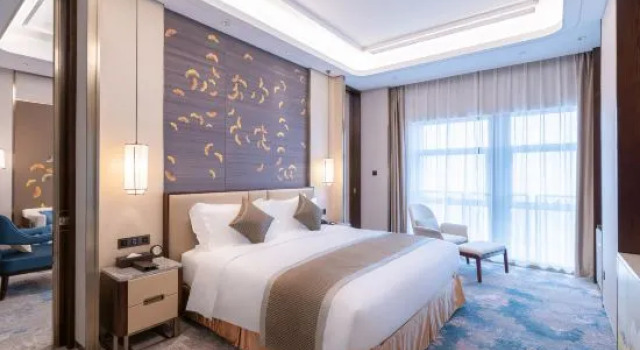 Двухместный люкс Superior с видом на город Grand Metro Park Hotel Taizhou
