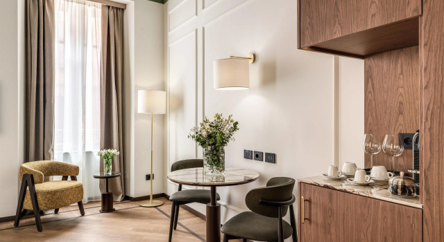 Номер Superior Palazzo San Gottardo Lake Como, a Radisson Collection